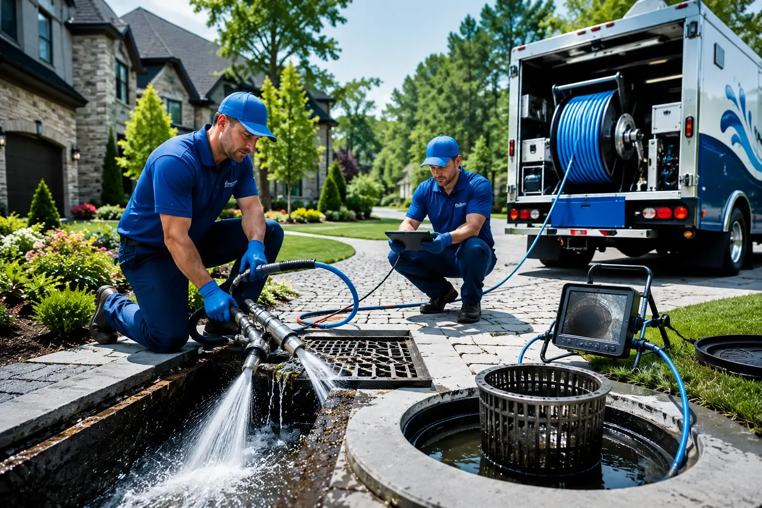 Local outdoor drain cleaning professionals in Thomas, WV